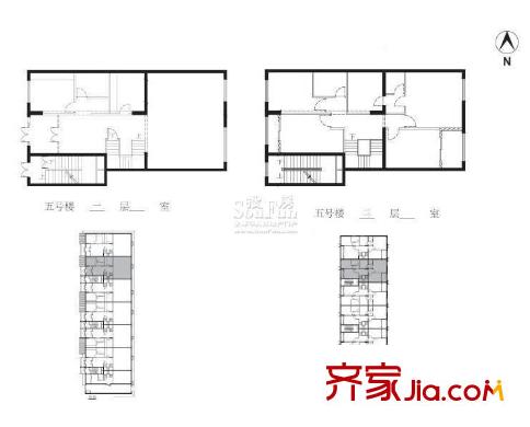 北京上舍5号楼1和2层合成图6