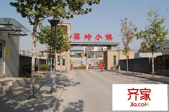 果岭小镇外景图果岭绿墅实景图