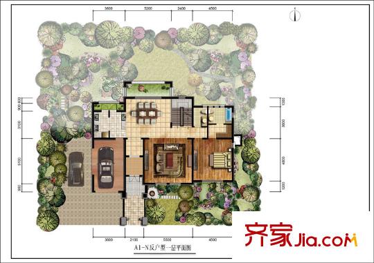 温哥华森林A1-N反户型一层(已售罄)