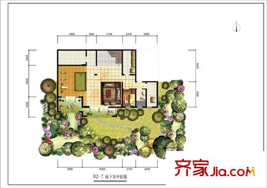 温哥华森林B2-T户型地下室(已售罄)