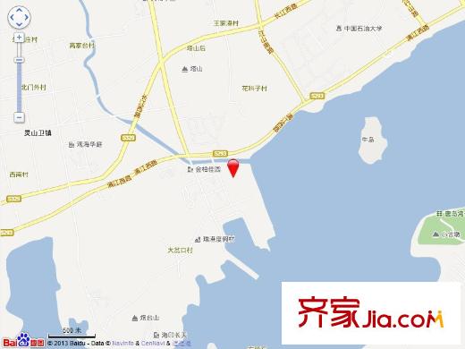 逸景灣交通圖