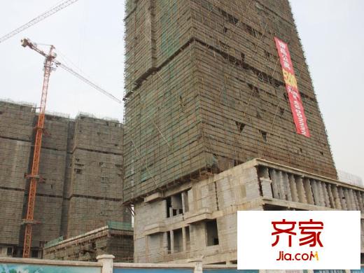 逸景灣最新進(jìn)度圖（2013.04）