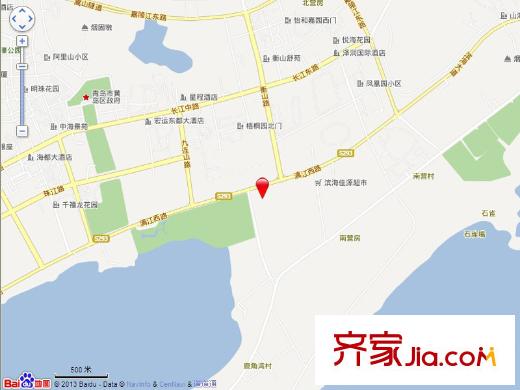 天齊天域藍灣交通圖