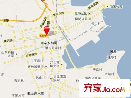 星河嘉園交通圖