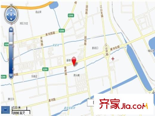 星河嘉園交通圖