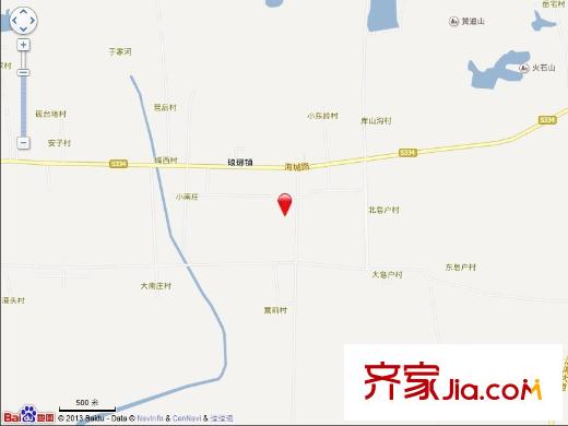 瑯琊首府交通定位圖