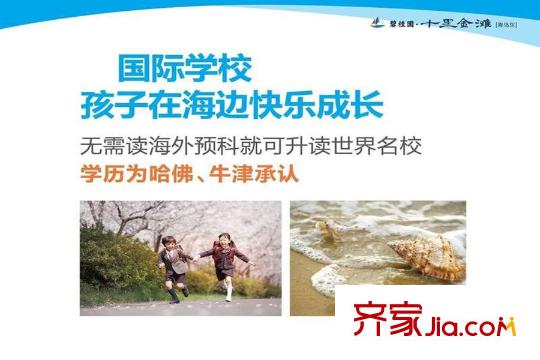 碧桂園十里金灘周邊配套之國(guó)際學(xué)校