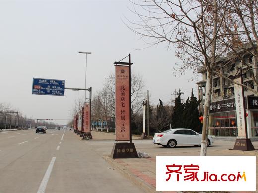 同泰華府周邊配套之馬路