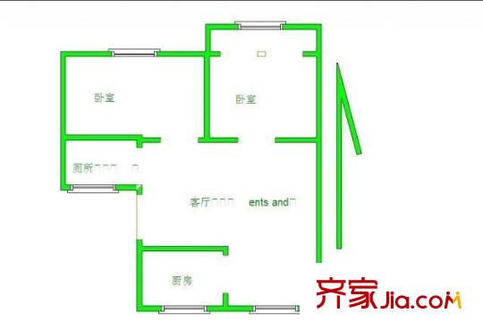 云燕園戶型圖戶型圖2室 2室2廳1衛(wèi)