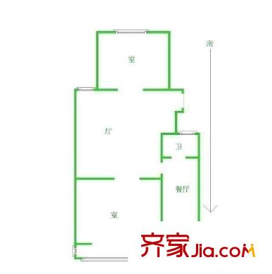 云燕園戶型圖戶型圖2室 2室2廳1衛(wèi)1廚