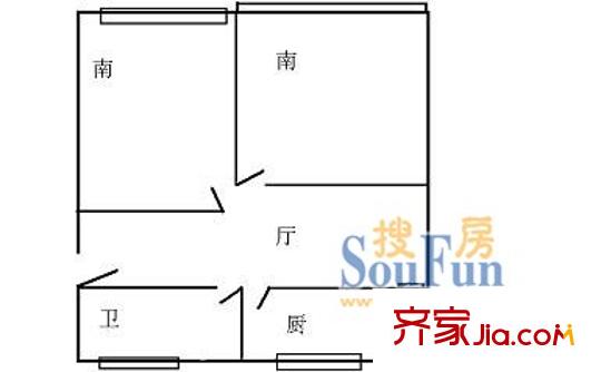 上海 恒大華城梅山苑 戶型圖