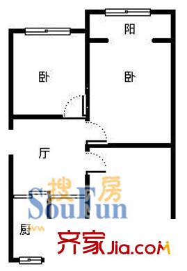 上海 荷一小區(qū) 戶型圖