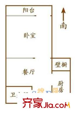 上海 泗塘二村 户型图