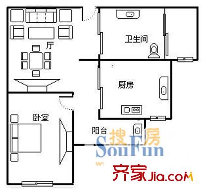 上海 知雅园 户型图