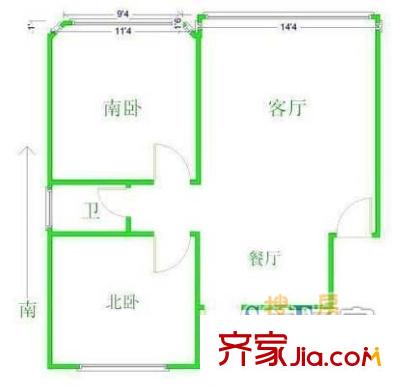 上海 知雅园 户型图