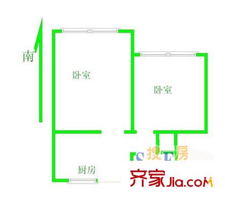 上海 濟(jì)陽三村 戶型圖