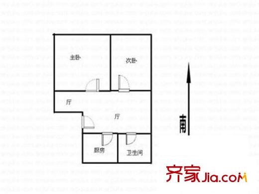 上海 桃浦三村 户型图