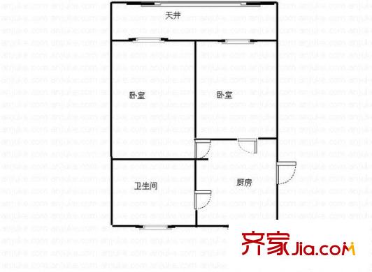 桃浦三村 0室 户型图