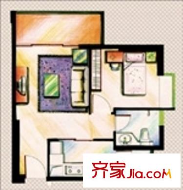 上海 浦煤新村 戶型圖