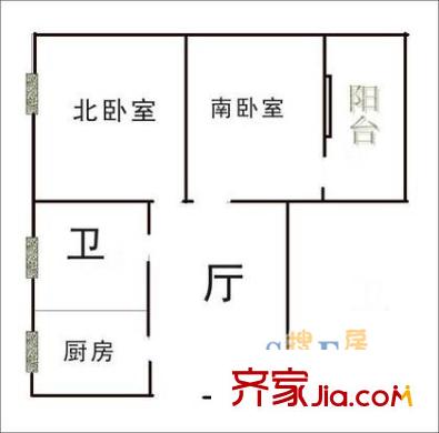 上海 浦煤新村 戶型圖