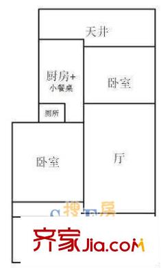 上海 浦煤新村 戶型圖