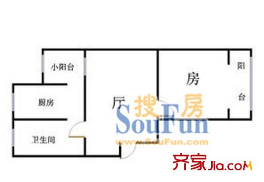 上海 浦煤新村 戶型圖