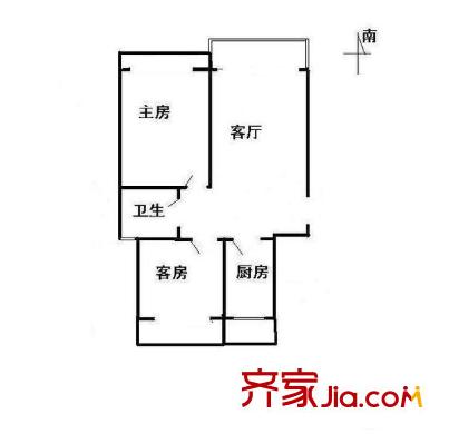 馨佳园十街坊户型图户型图