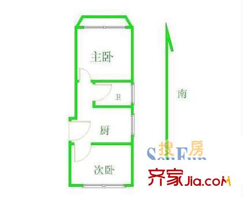 上海 梅岭新村 户型图