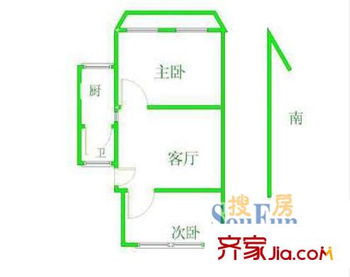 上海 梅岭新村 户型图