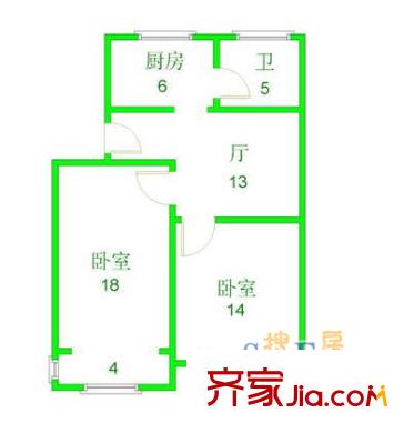 上海 梅岭新村 户型图