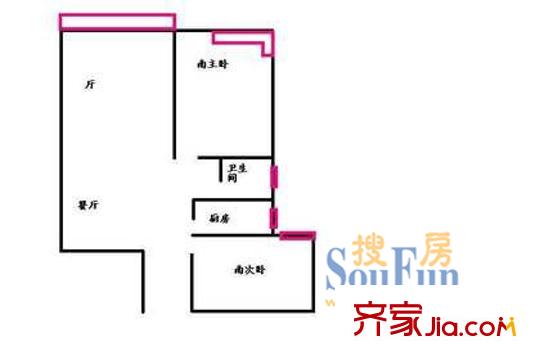 上海 龍威名邸 戶型圖