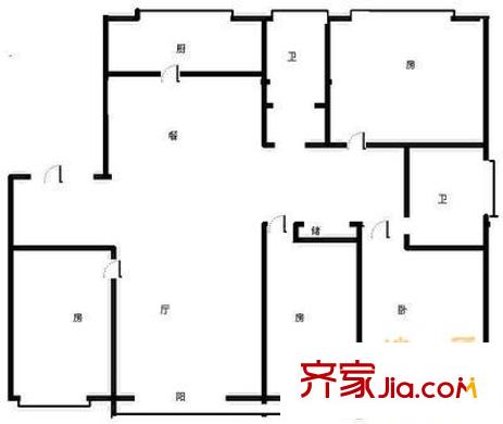 上海 龍威名邸 戶型圖