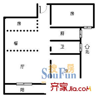 上海 龍威名邸 戶型圖