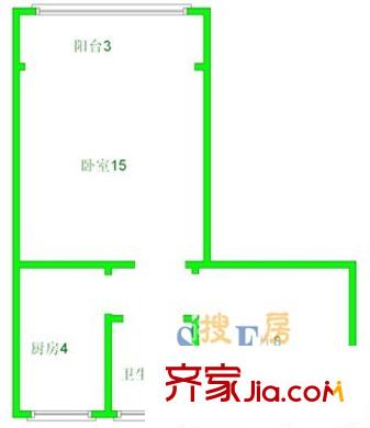 上海 爱建新村 户型图