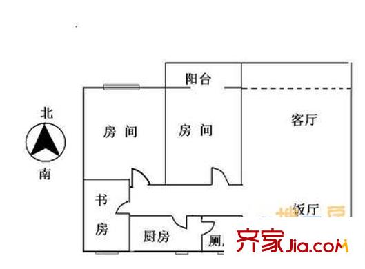 上海 九茂小区 户型图