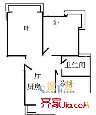 上海 真光六街坊 户型图