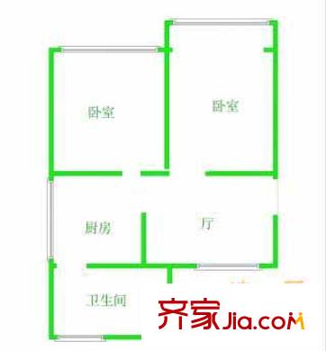上海 真光六街坊 户型图