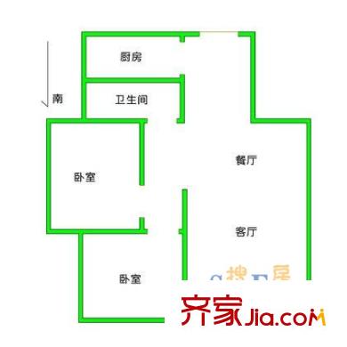 上海 中城苑 戶型圖