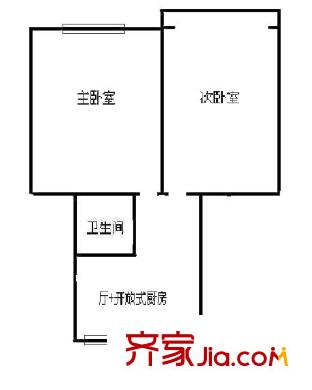 由由六村2室1廳1衛(wèi)1廚