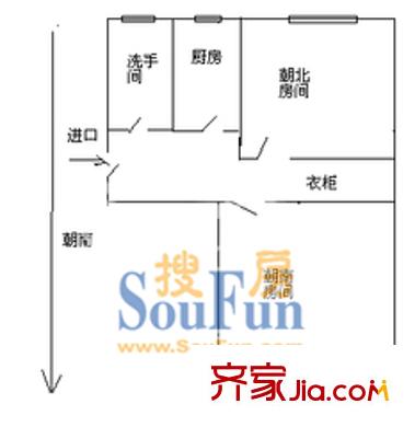 上海 梅園五街坊 戶型圖