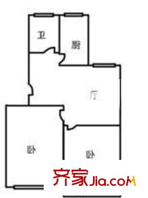 上海 張江交江大樓 戶型圖