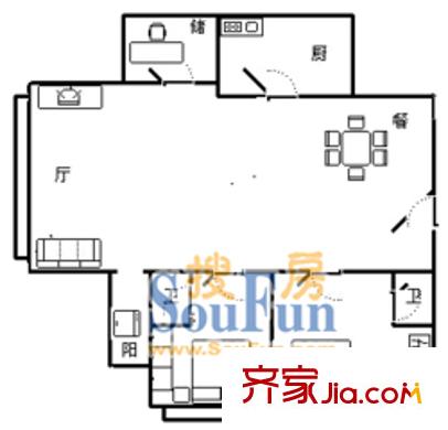 上海 圣美邸 户型图