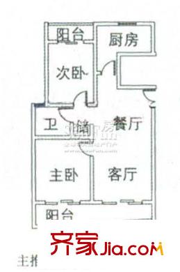 上海 圣美邸 户型图