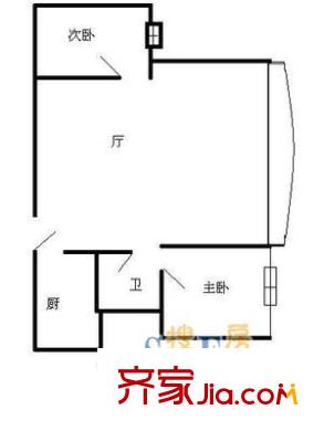 上海 東南一村 戶型圖