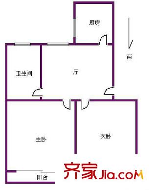 上海 東南一村 戶型圖
