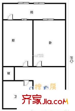 上海 民生四村 戶型圖