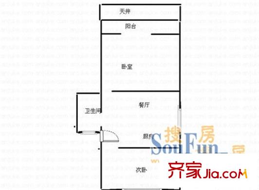 上海 民生四村 戶型圖