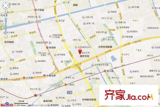 盛世天地交通圖