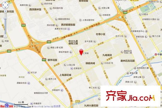 汇贤阁别墅交通图