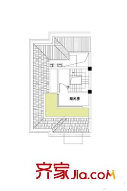 匯錦臻邸2B戶型四樓 5室2廳3衛(wèi)1廚